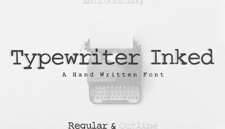 How to Use and Customize Typewriter Fonts on Vintage Machines